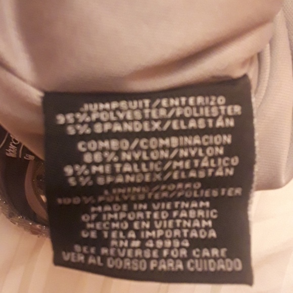 R&M Richards Pewter Grey sequence jumpsuit - Picture 6 of 8